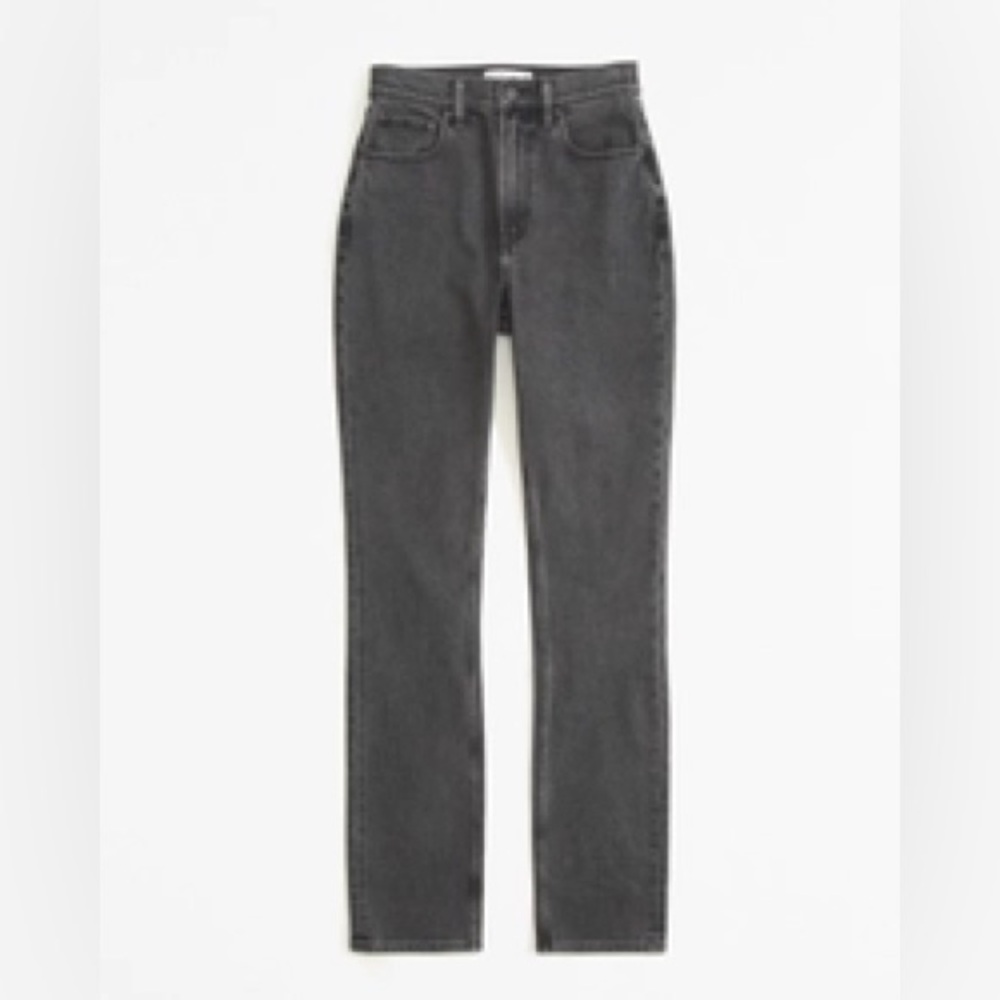 Abercrombie Ultra High Rise 90s Slim Straight Jean